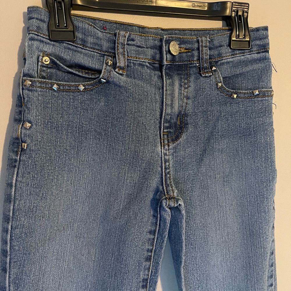 2B Real Light Wash Boot Cut Jeans girls 7/8